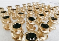 Wear Resistance Shovel Convey Twin Screw Extrusion Machine Parts Screw Elements By Joiner