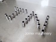 30 Screw Element Pellet Machine Parts Silver Color Double Screw Design