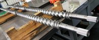 Abrasion Resistance Twin Screw Extruder Parts PM HIP Material Involute Spline Screw Shaft