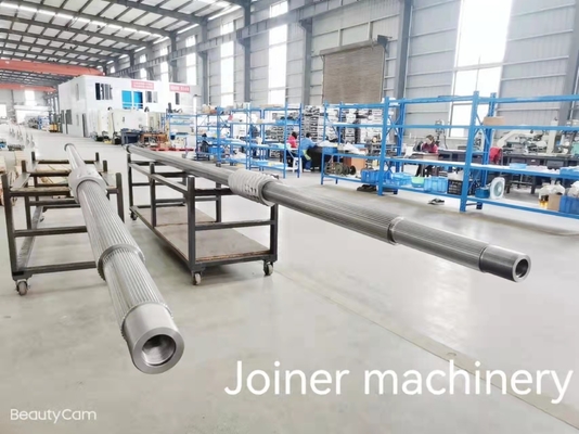 40CrNiMoA Materials Extruder Shafts With Cooling System for Puffed Food Industry by Joiner