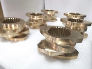 Double Screw Bimetallic Alloy Coating Extruder Machine Parts Segment