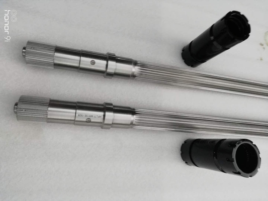 40CrNiMoA Materials Twin Screw Extruder Shafts With Cooling System