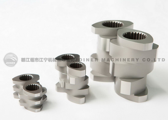 316L Model 75 Screw Extruder Machine Parts CNC Machining Screw Element for Petroleum Industry