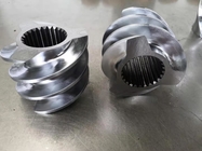JSW Co-Rotating Twin Screw Extruder Screw Segments For PPE Products