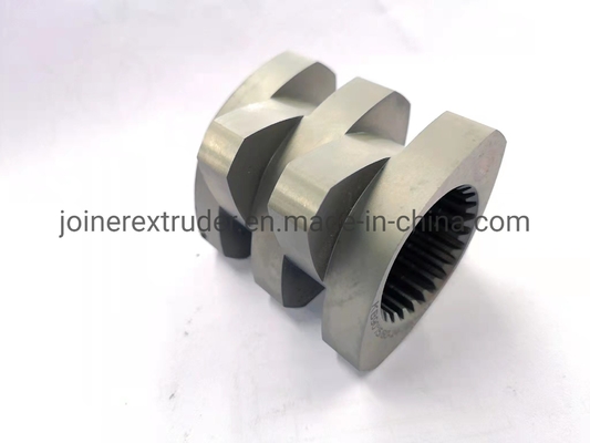 Diameter 150mm Puffed Food Twin Screw Extruder Screw Segments for Pelletizer