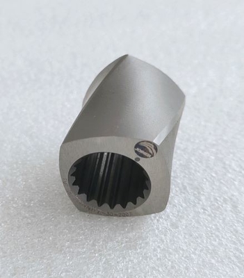 TEX77 Involute Spline Transition Kneading Block Screw Segments for Petrochemical Factory