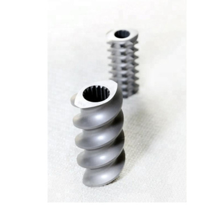 Twin Screw Extruder Machine Parts Screw Segments Spline Shafts Coupling For Food Industry