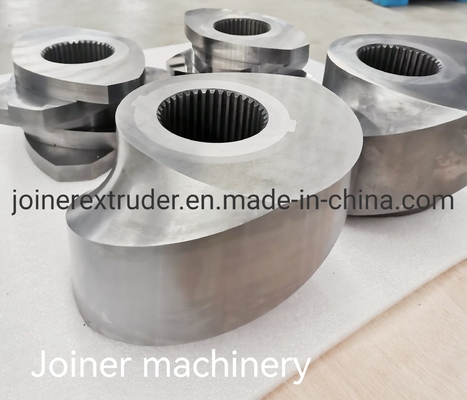 Twin Screw Extruder Machine Parts Spline Shaft Coupling Screw Segments