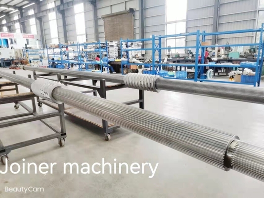 40CrNiMoA Materials Twin Screw Extruder Shafts With Cooling System
