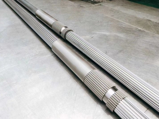 DH2F Twin Screw Extrusion Machine Segments Shafts For Transmission And Connection