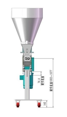 CWJ-25 High Capacity Extruder Side Feeders Help Feed And Increase Throughput