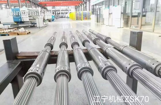 Good Abrasion Resistance Twin Screw Extruders Shafts for PP,PE production