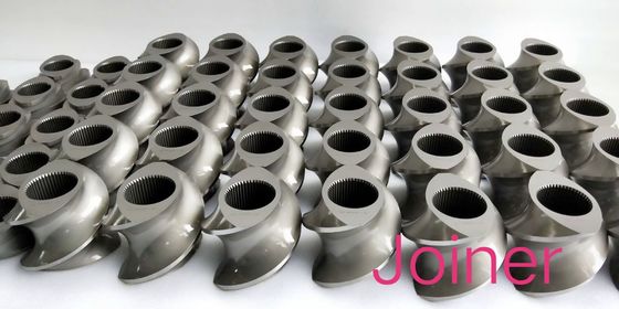 TEX65A Twin Screw Extruder Screw Elements Kneading Block Φ15.6 - Φ430mm Range