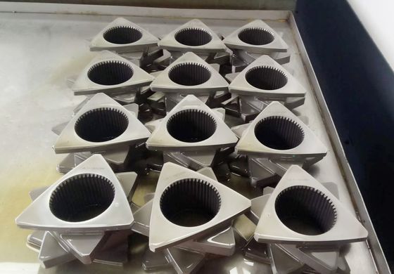 High Corrosion Resistance Twin Screw Extruder Parts Extruder Screw Element For TEX54