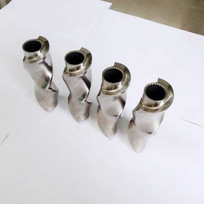 70 Three Flighted Kneading Block , Twin Screw Extruder Elements Compact Size