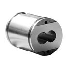 High Corrosion Resistance Extruder Screws And Barrels ZE25A Φ15.6 - Φ430mm Range