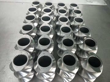 316L Model 75 Extruder Machine Parts CNC Machining Screw Segments