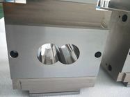 CNC Machining Extruder Parts Rectangular Closed Barrel Corrosion Resistant