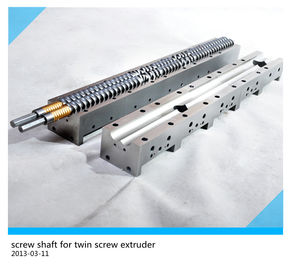 WR15 Abrasion Resistance Twin Screw Shafts Diameter 10-120mm HRC44