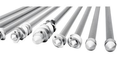 Involute Spline Screw Shafts Plastic Twin Screw Extruder Parts For Puffed Food Industry