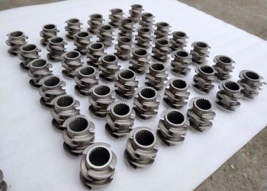 OEM Special Screw Elements Extruder Machine Parts For JSW Twin Screw Extruder