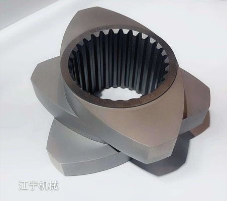 CPM240 Twin Screw Extruder Screw Elements Kneading Block For Petrochemical Factory