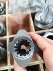 Fish Feed Pellet Extruder screw element BC72 Producing Feed Pellets High Corrosion