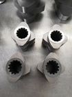 Fish Feed Pellet Extruder screw element BC72 Producing Feed Pellets High Corrosion