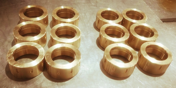 ZSE110 Aluminium Bronze Distance Rings  Extruder Machine Parts