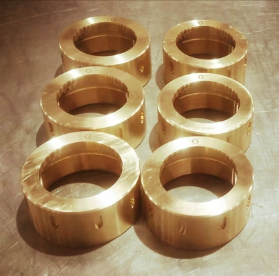 ZSE110 Aluminium Bronze Distance Rings  Extruder Machine Parts