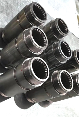 Powder Coating Extruders Spare Parts Sand Blast / Polishing Surface for Puffed Food Industry