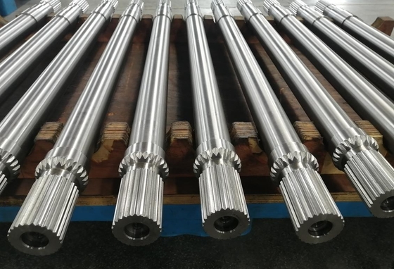 DH2F Twin Screw Extruder Machine Segments Shaft For Transmission And Connection