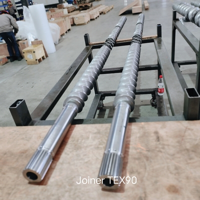 Powder Coating Extruders Spare Parts Sand Blast / Polishing Surface for Puffed Food Industry