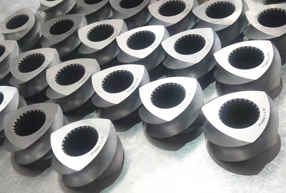 Model 62 Wear Resistance Involute Spline Twin Screw Extruder Components