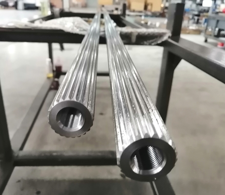 Twin Screw Extruder Involute Spline Shaft Cold Rolling Shafts Spare Parts for Plastic Industry