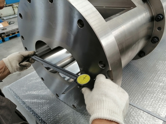 Andritz And BüHler Co Rotating Twin Screw Extruder Barrels For Petrochemical Industry