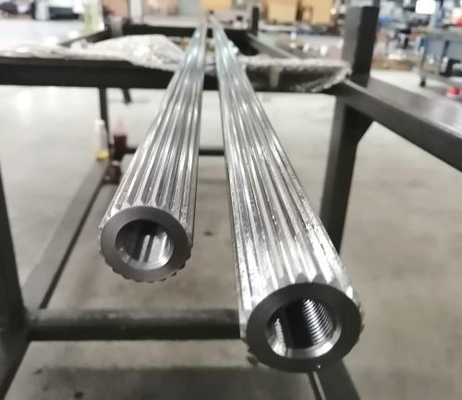 High Torque Petrochemical Twin Screw Extruder Shaft Maris223 1.2343 Material