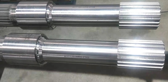 40CrNiMoA Materials Extruder Shafts With Cooling System for Puffed Food Industry by Joiner