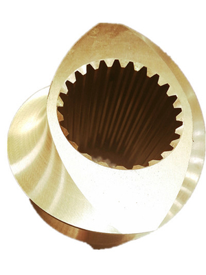 CNC Maching 41CrAlMo7 38CrMoAla Double Screw Extruder Machine Screw Segments