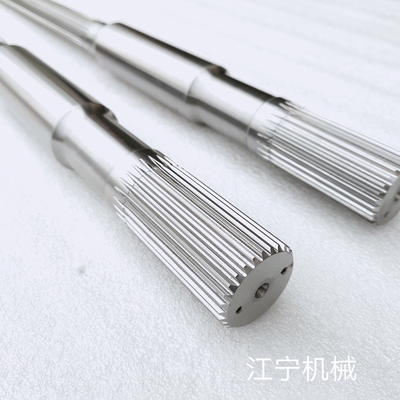 40CrNiMoA Materials Twin Screw Extruder Shafts With Cooling System