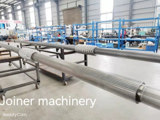 40CrNiMoA Materials Extruder Shafts With Cooling System for Puffed Food Industry by Joiner