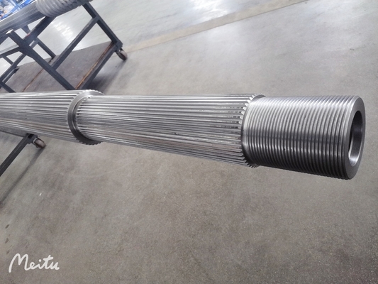 40CrNiMoA Materials Extruder Shafts With Cooling System for Puffed Food Industry by Joiner