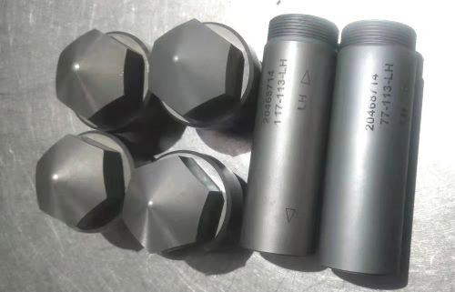CTE Double Extruder 2 Flighted Thansfer 3 Flighted Screw Elements for Petrochemical Industry
