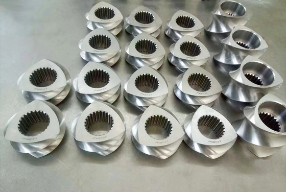 Model 62 Wear Resistance Involute Spline Twin Screw Extruder Components