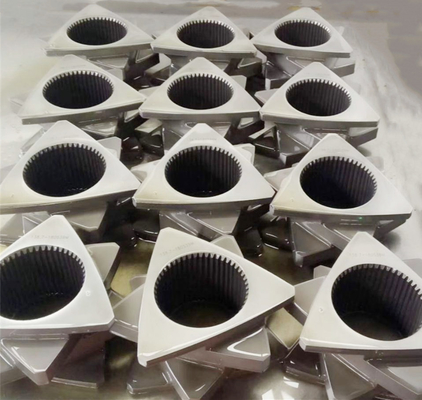 Petrochemical Industry 250 Screw Segments for Pelletizer Outside Diameter 247.9