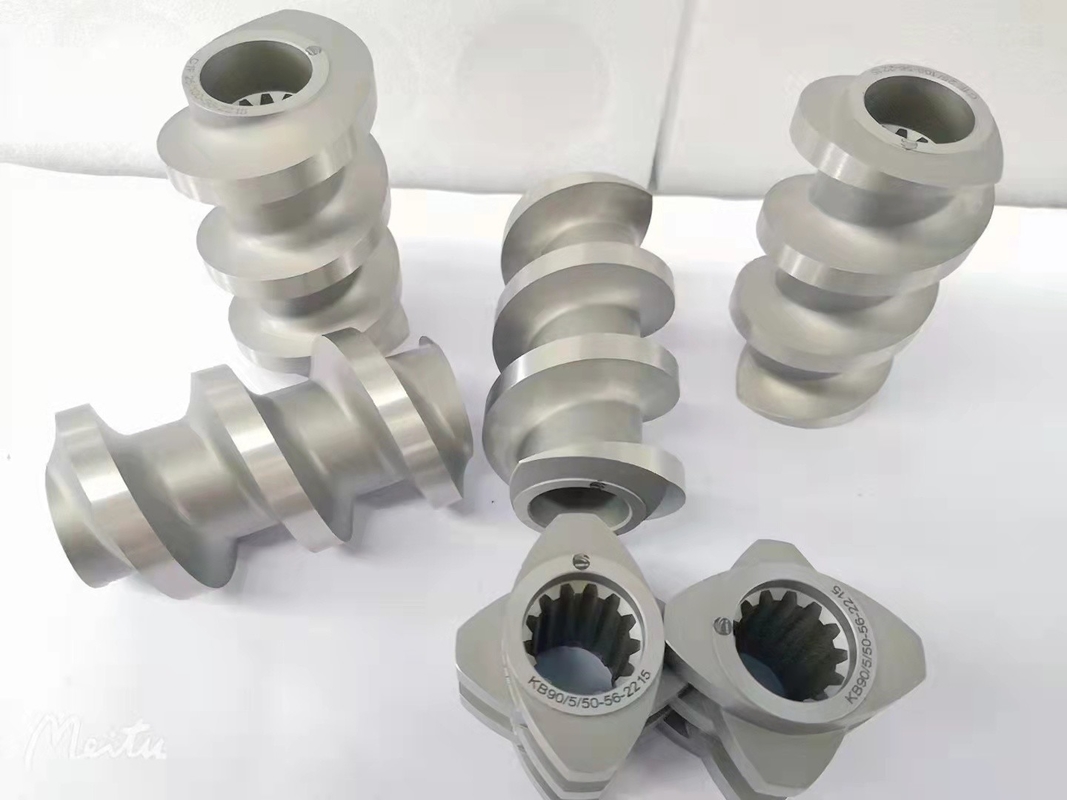 Parallel Extruder Convey Screw Elements W6mo5cr4V2 Materials for PP PE PVC
