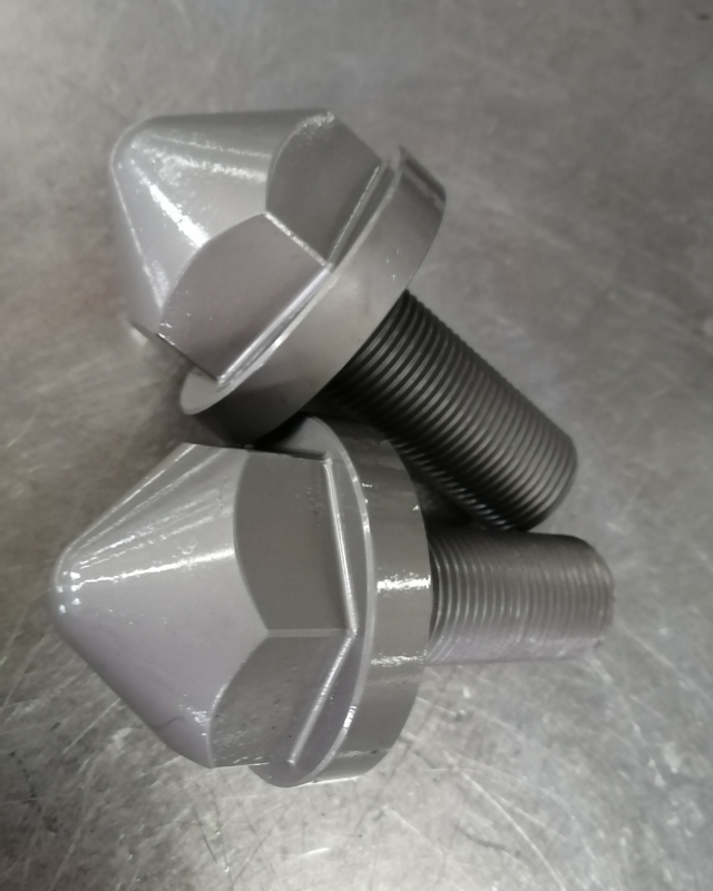 Extruder Machine Parts Vacuum Quenching Screw Tip For Fixing Shaft
