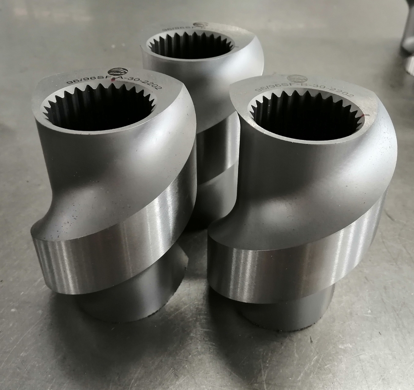 ZSE50 Extruder Screw Segment Kneading Block Φ15.6 - Φ430mm For Puffed Food Industry