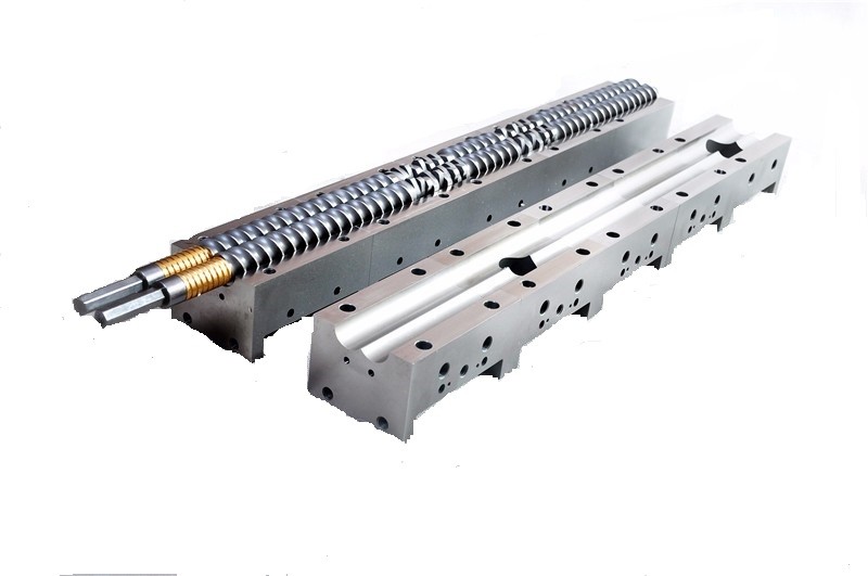 Twin Screw Shaft Plastic Extruder Screw Parts WR15E Material
