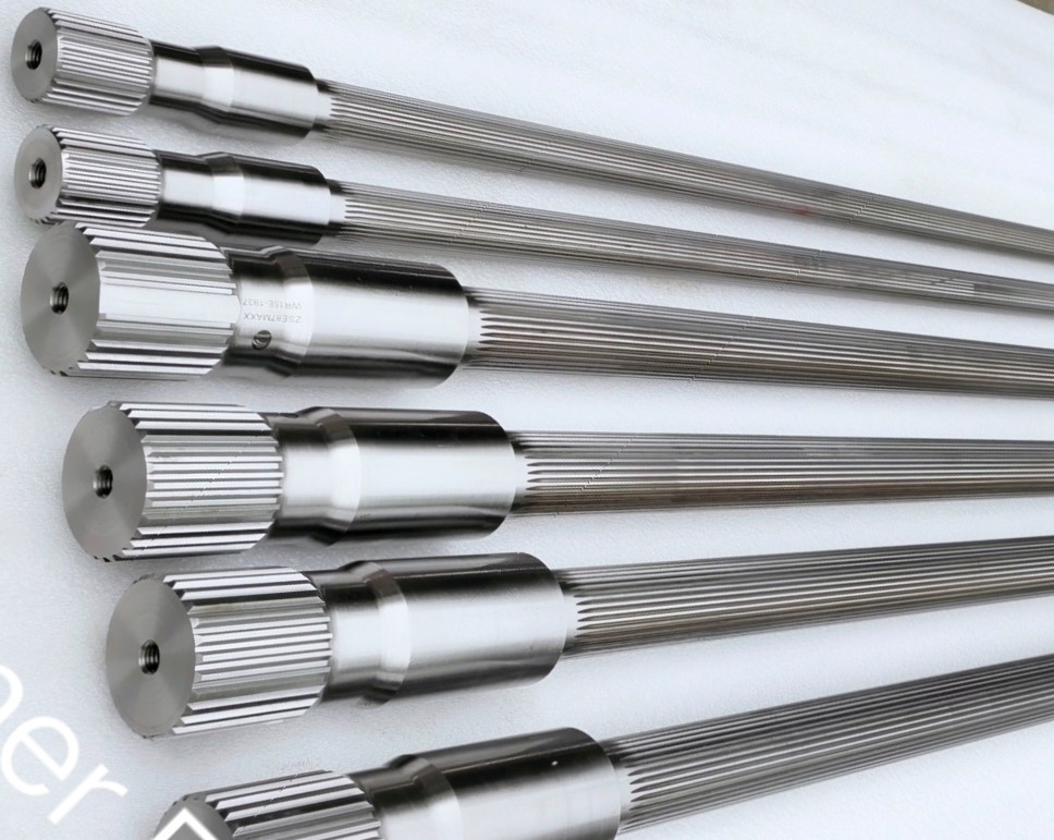 Splined Internal Thread High Quality Spline Shaft For Germany Twin Screw Extruder